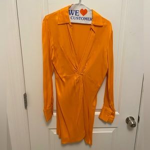 Zara Orange Dress